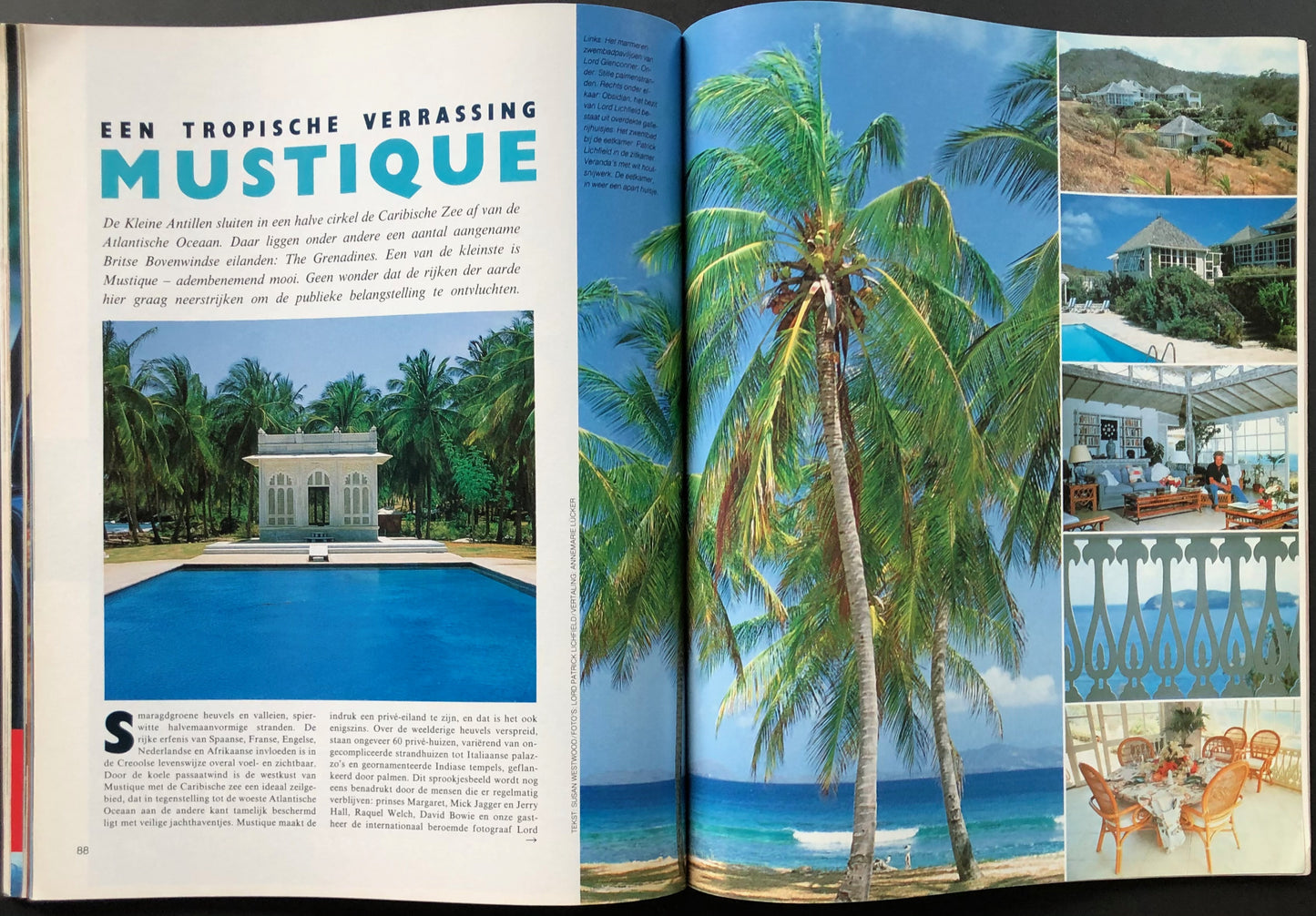 Harper's Bazaar januari/februari 1989 - Stephanie Seymour