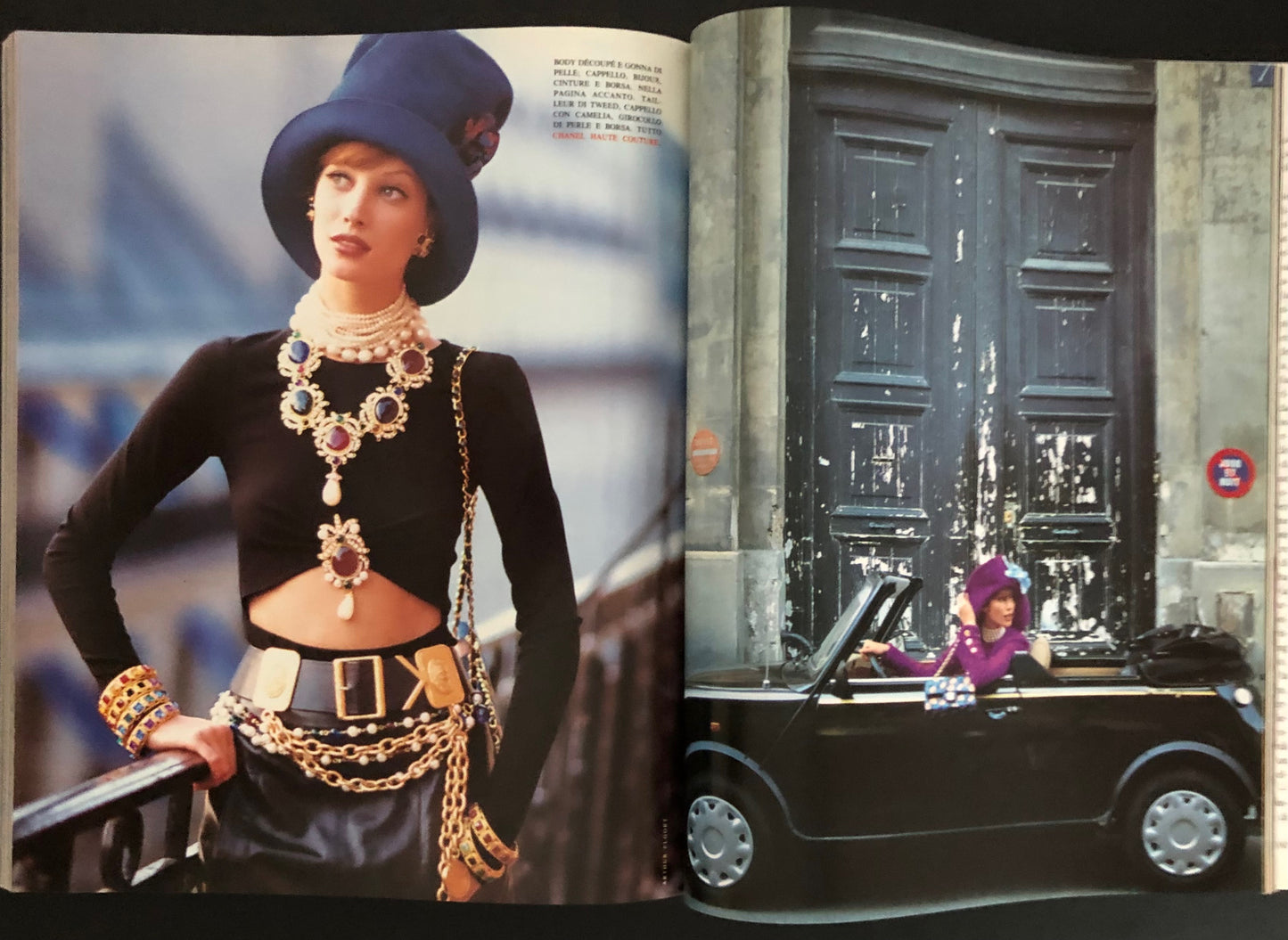 Vogue Italia September 1992 - Alta Moda supplement to Vogue Italia No. 505