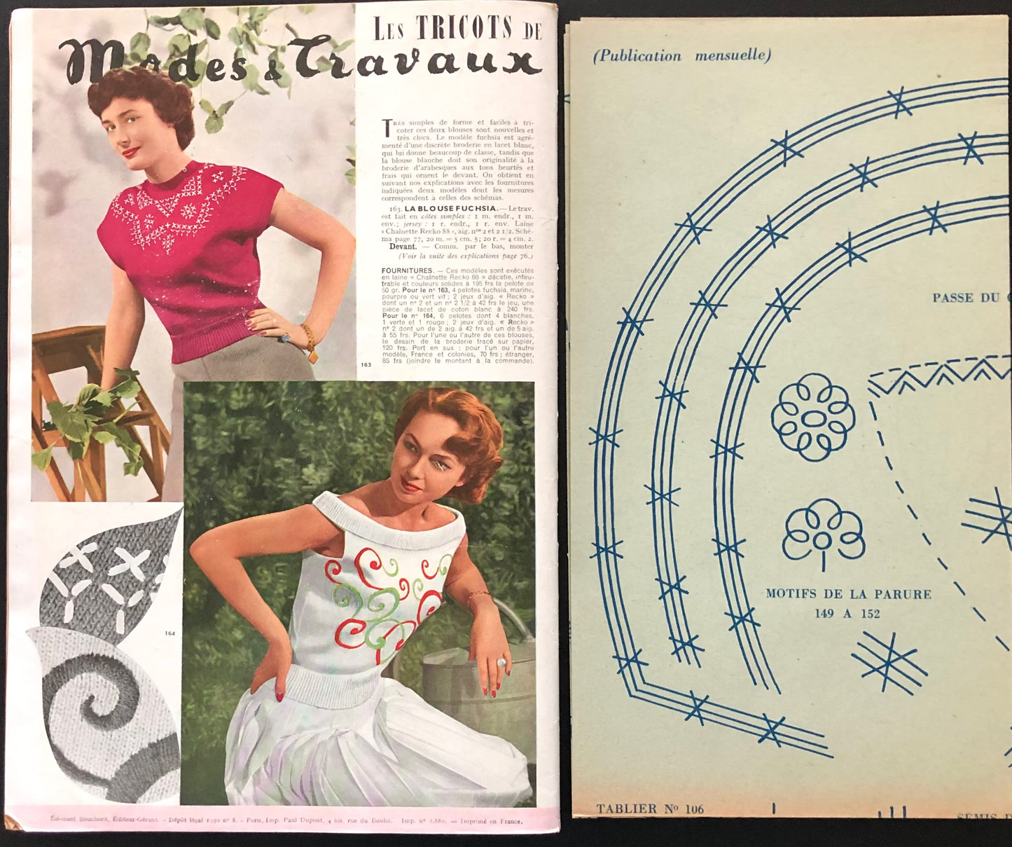 Modes et Travaux May 1950