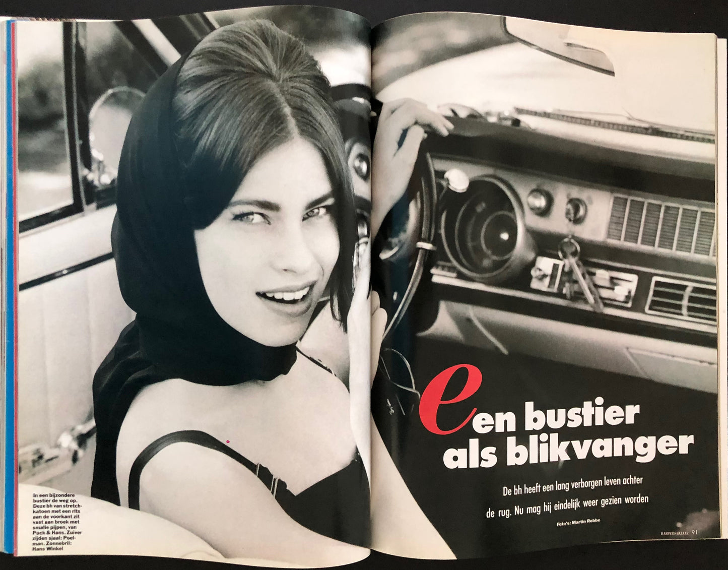 Harper's Bazaar juni 1990 - Monica Bellucci