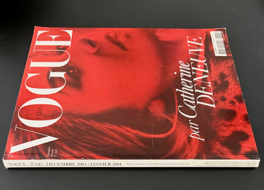Vogue Paris December 2003/January 2004 - Catherine Deneuve by Mario Testino