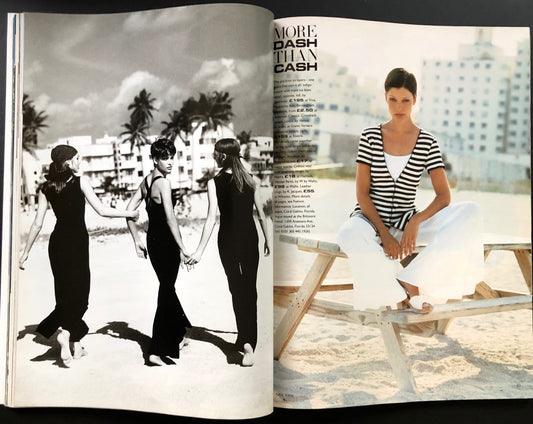 Vogue UK August 1993 - Carla Bruni