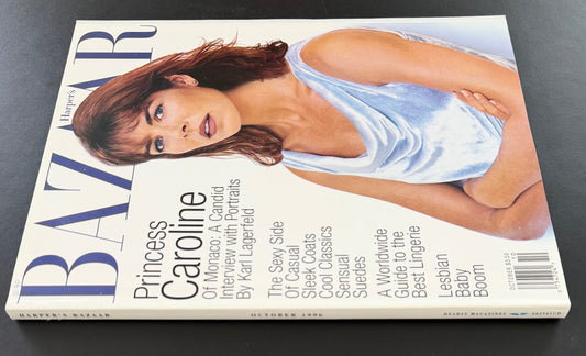 Harper's Bazaar US October 1996 - Princess Caroline - Karl Lagerfeld