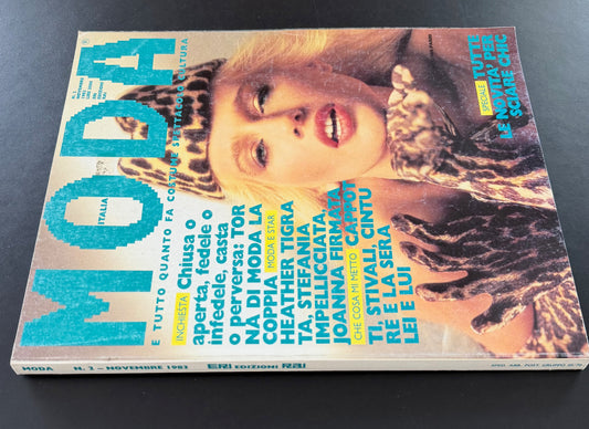 Moda Italia November 1983 - Heather Parisi