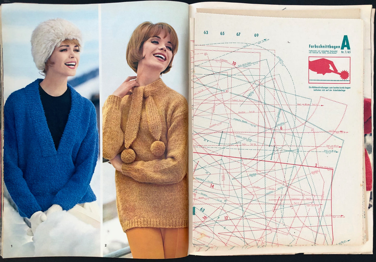 Burda Moden January 1965