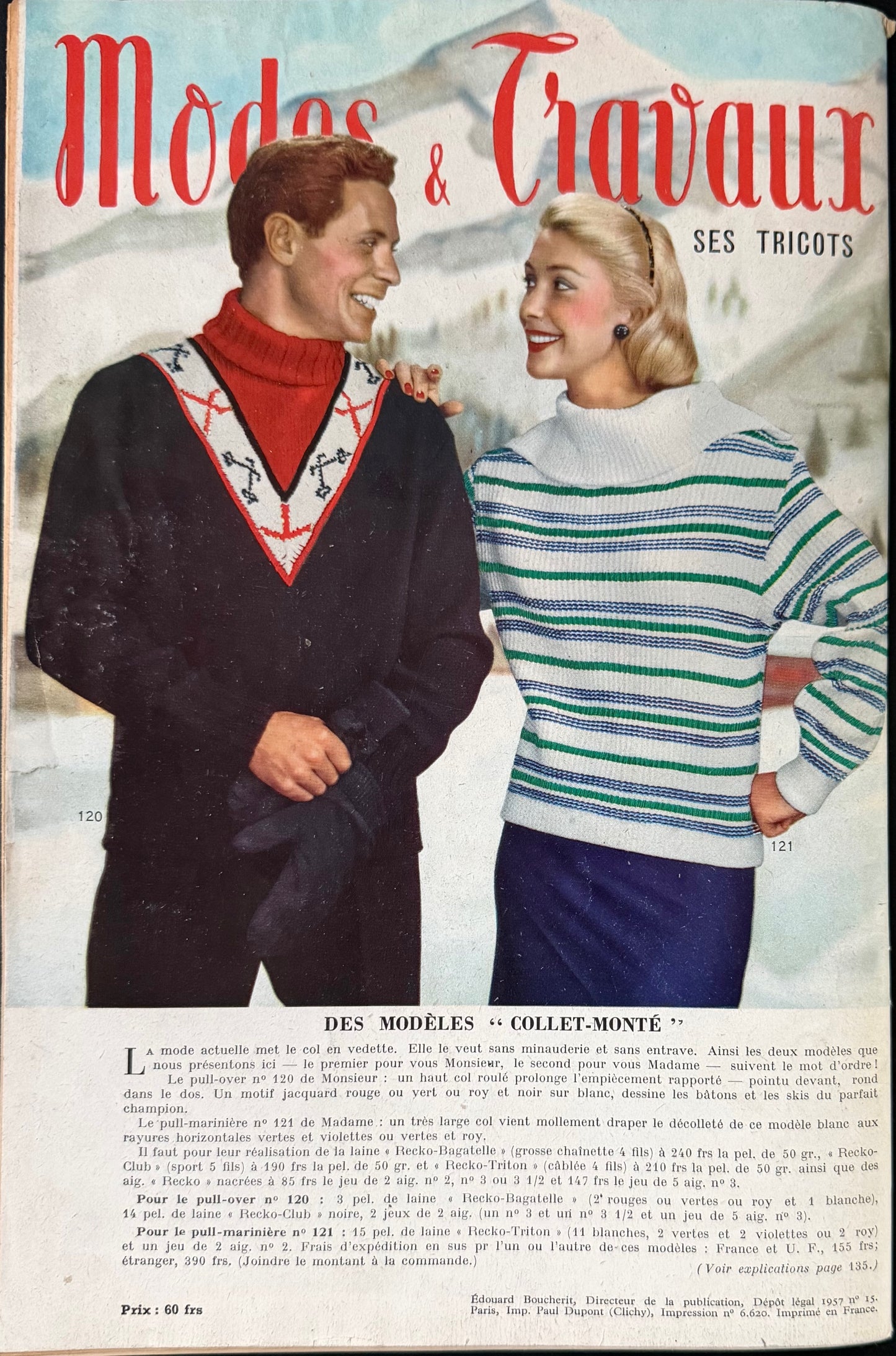 Modes et Travaux December 1957