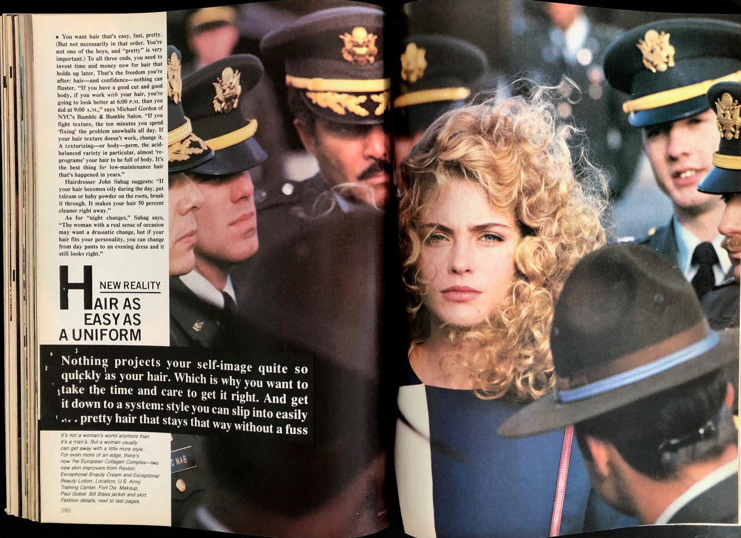 Vogue US February 1981 - Kim Alexis - Richard Avedon