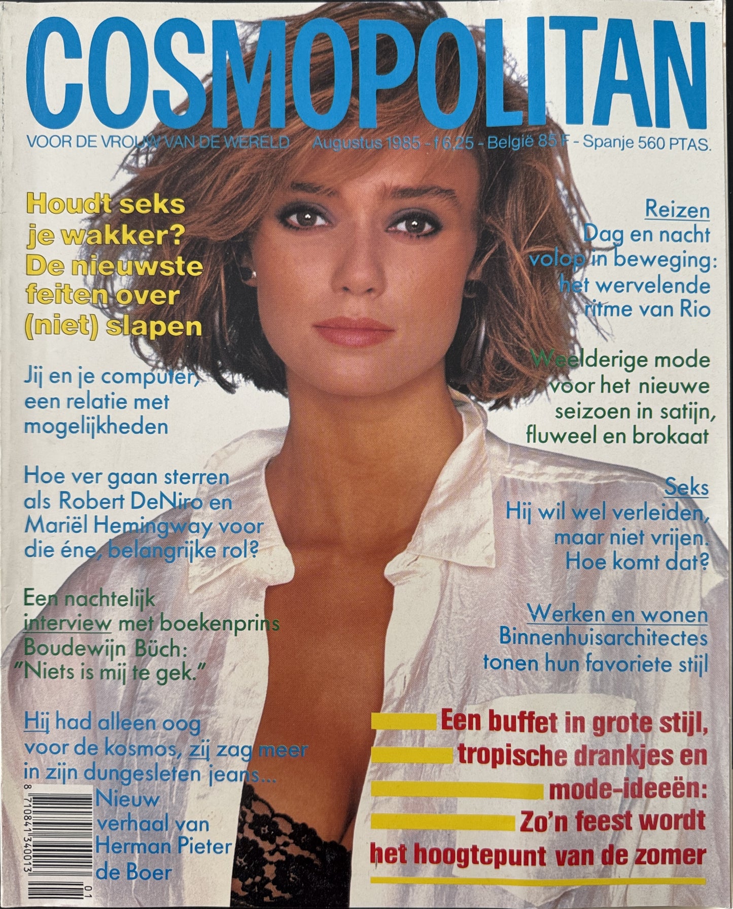 Cosmopolitan augustus 1985 - Vanessa Angel