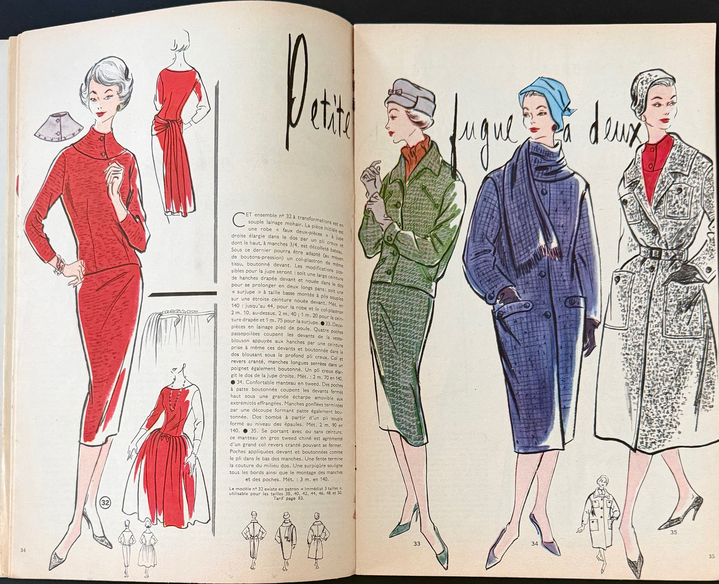 Modes et Travaux January 1958