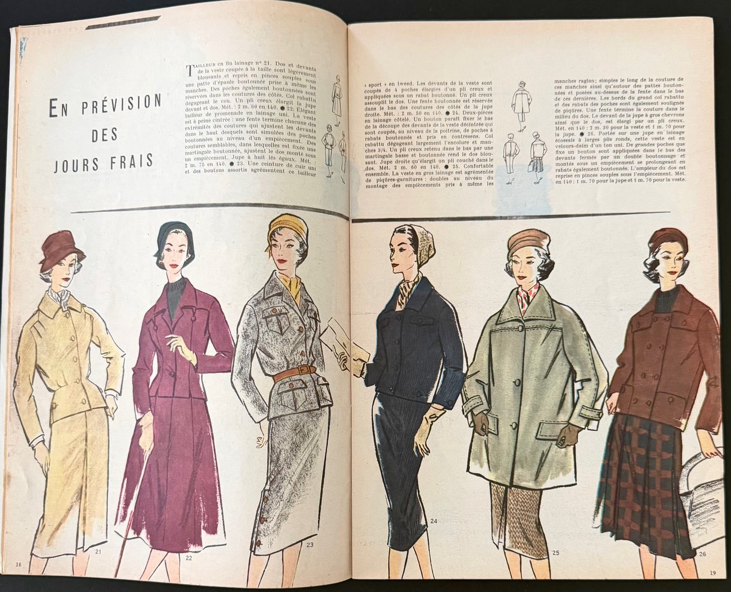 Modes et Travaux August 1957