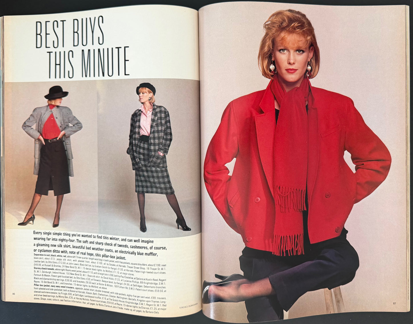 Vogue UK January 1984