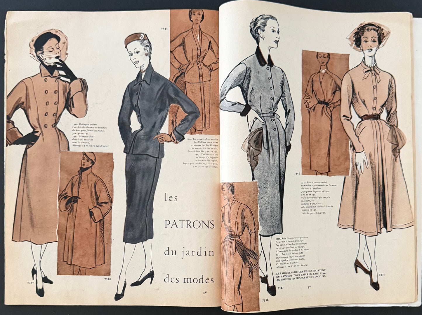Jardin des Modes September 1951