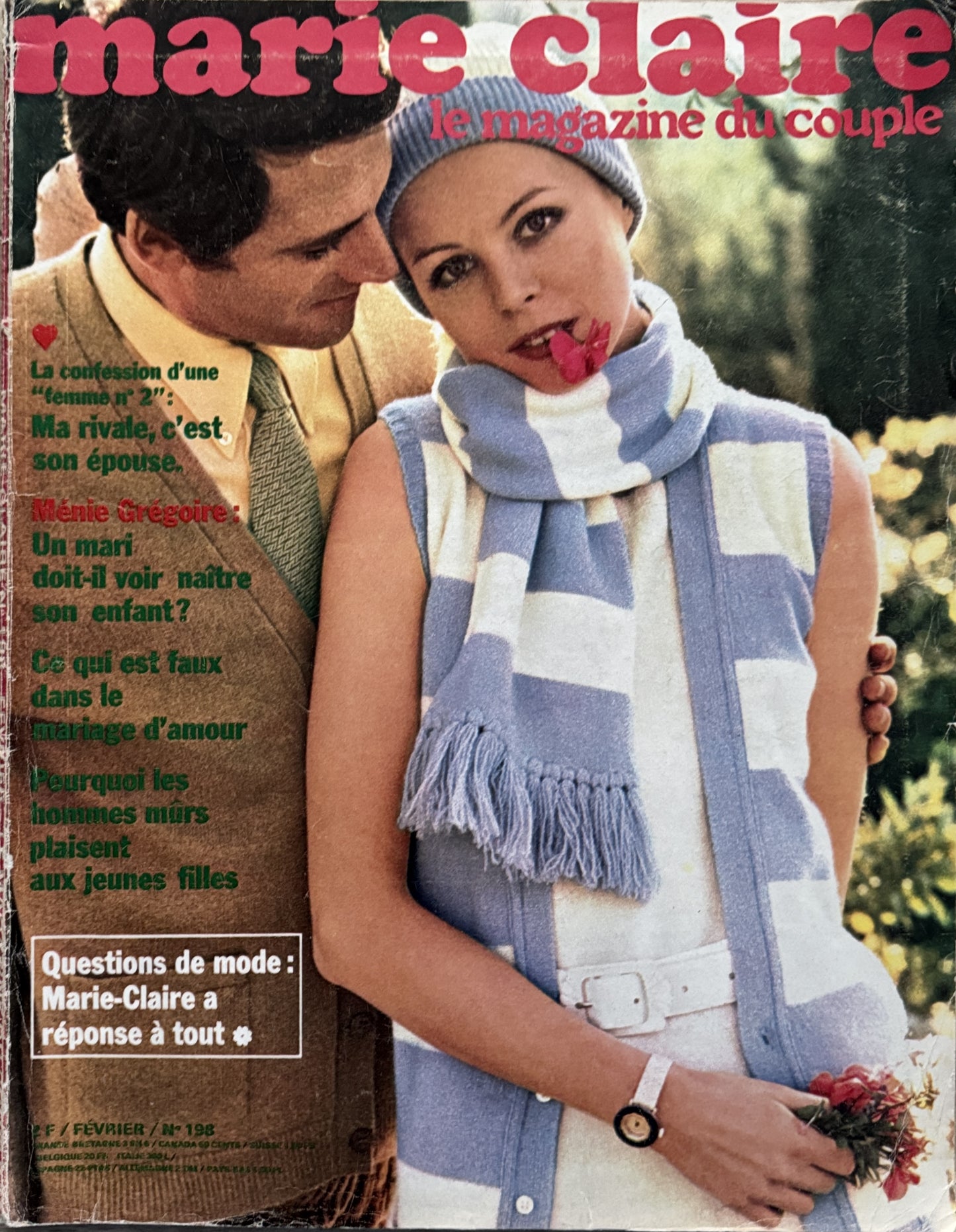 Marie Claire France February 1969 (No. 198)