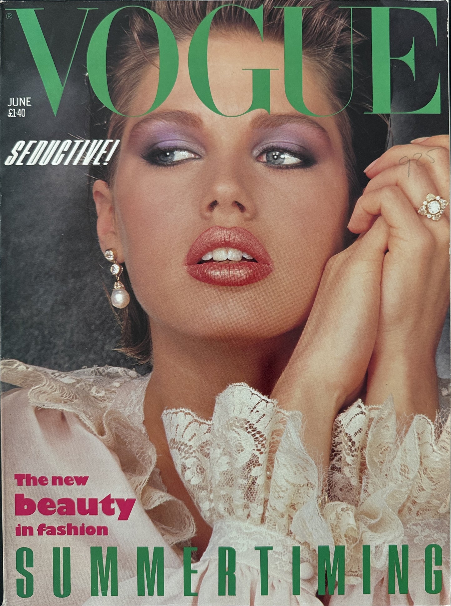 Vogue UK June 1983 - Beth Rupert