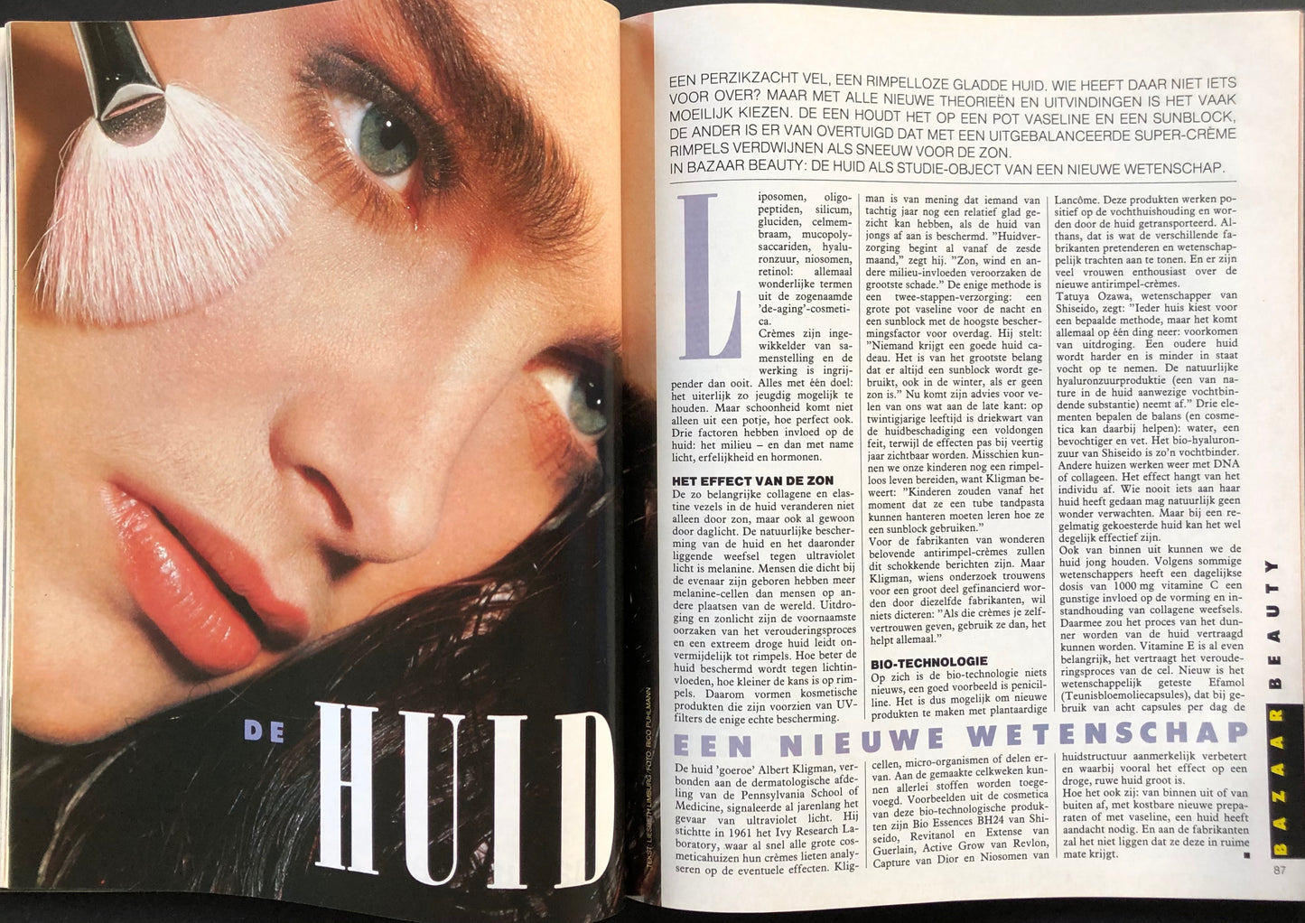 Harper's Bazaar september/oktober 1987 - Maria Shriver