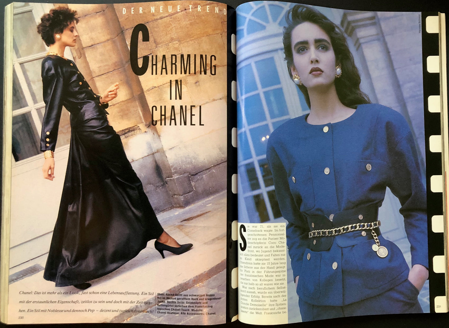 Vogue Germany November 1985 - Nina Hagen - Tony Viramontes