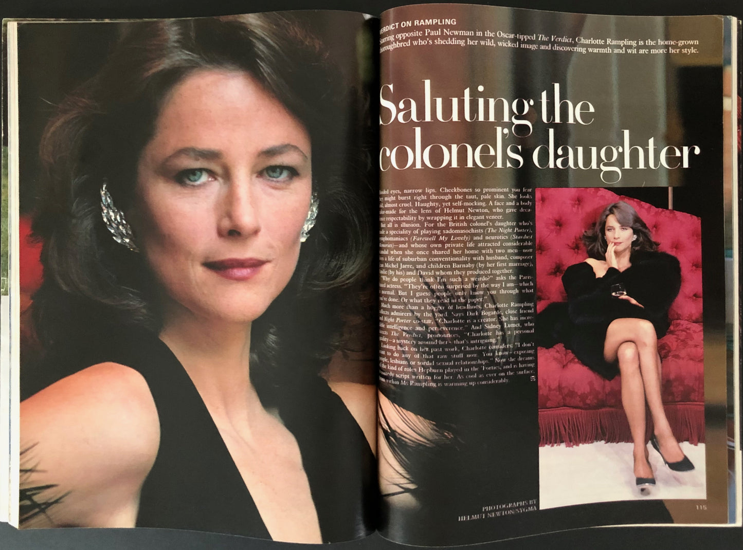 Cosmopolitan UK March 1983 - Kim Alexis
