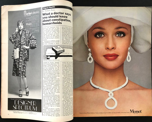 Vogue US May 1976 - René Russo by Francesco Scavullo