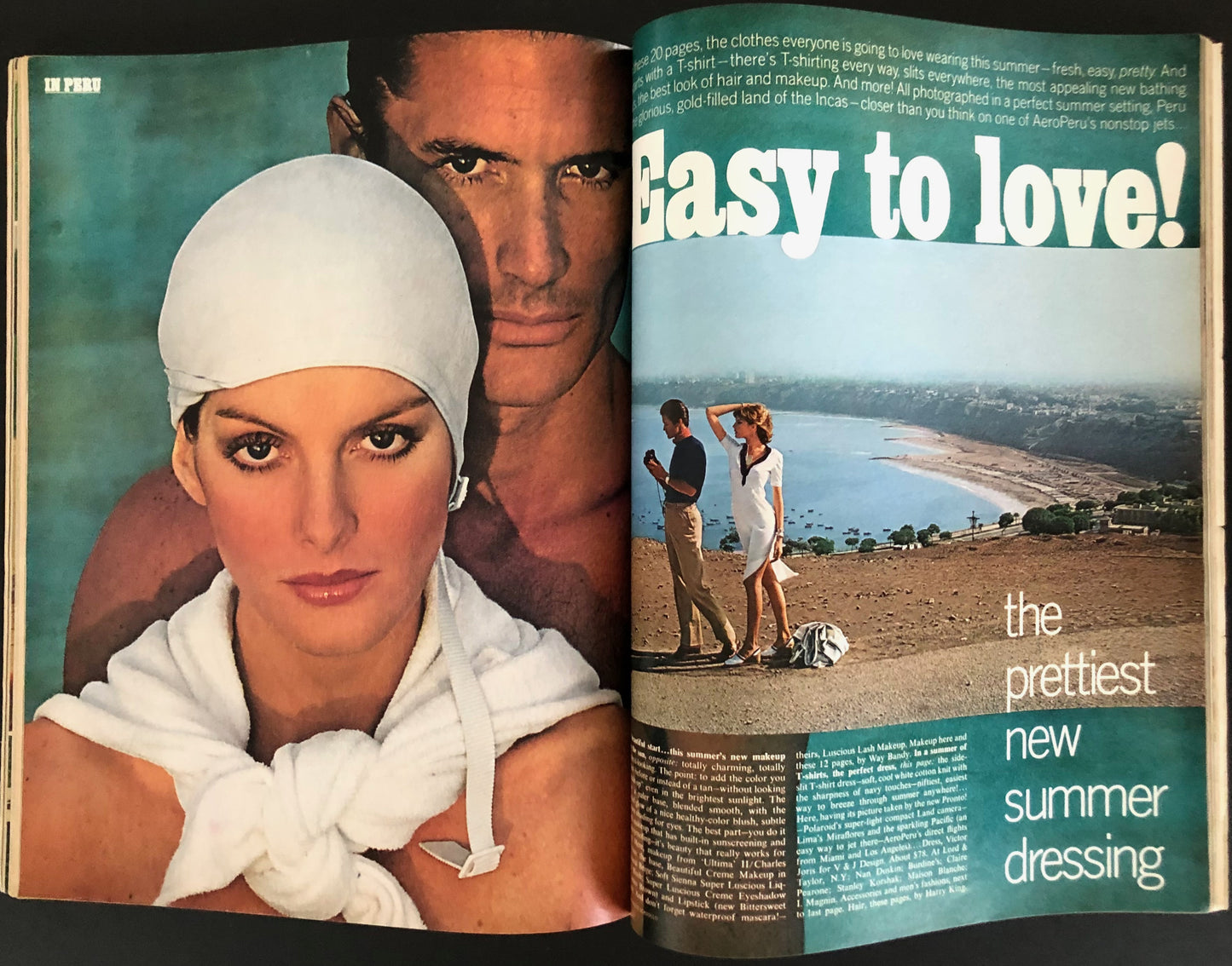 Vogue US May 1976 - René Russo by Francesco Scavullo