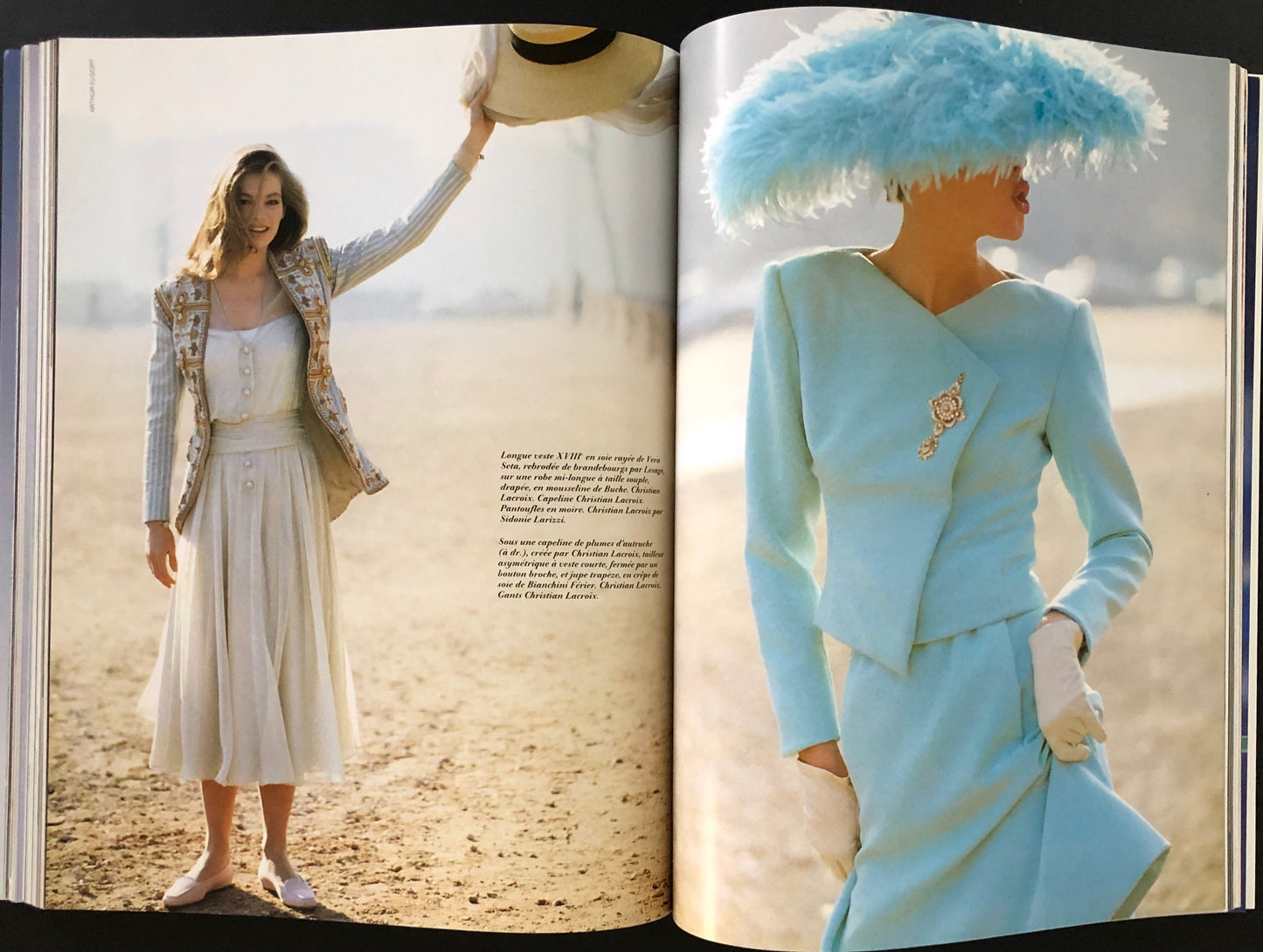 Vogue Paris March 1989 - Joanna Rhodes by Peter Lindbergh