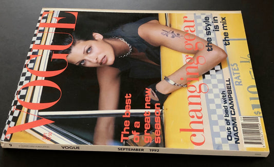 Vogue UK September 1992 - Linda Evangelista - Peter Lindbergh