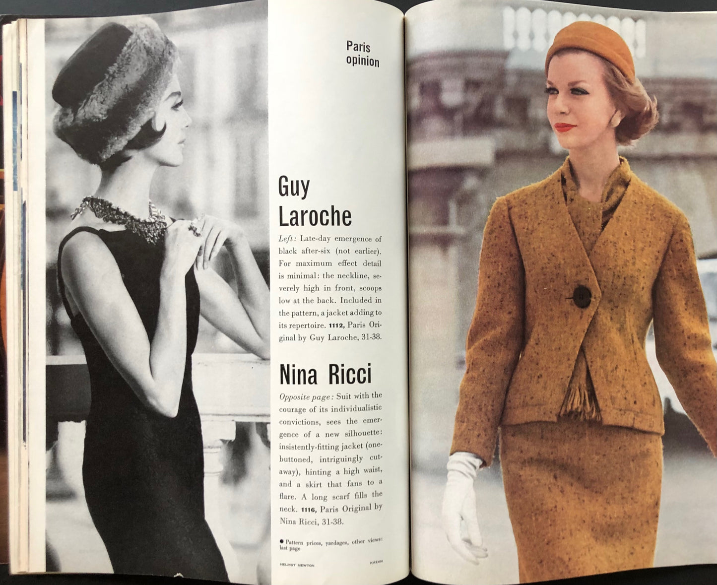 Vogue Pattern Book/Vogue Patterns Early Spring 1962