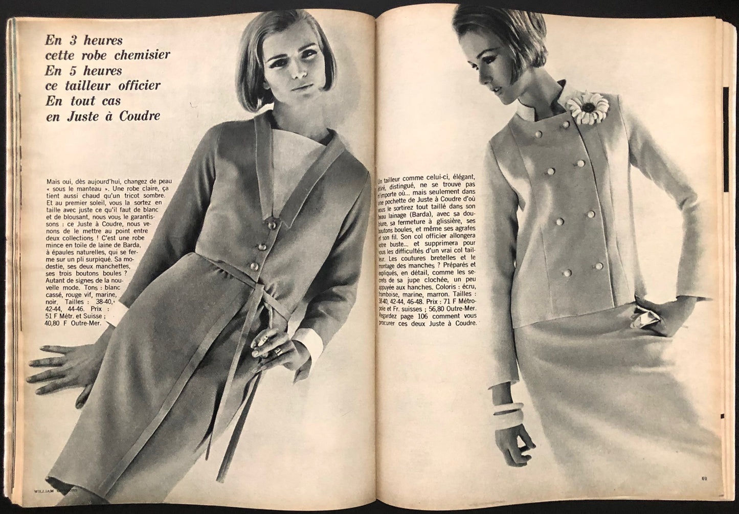 ELLE France 22 February 1963 - Coco Chanel