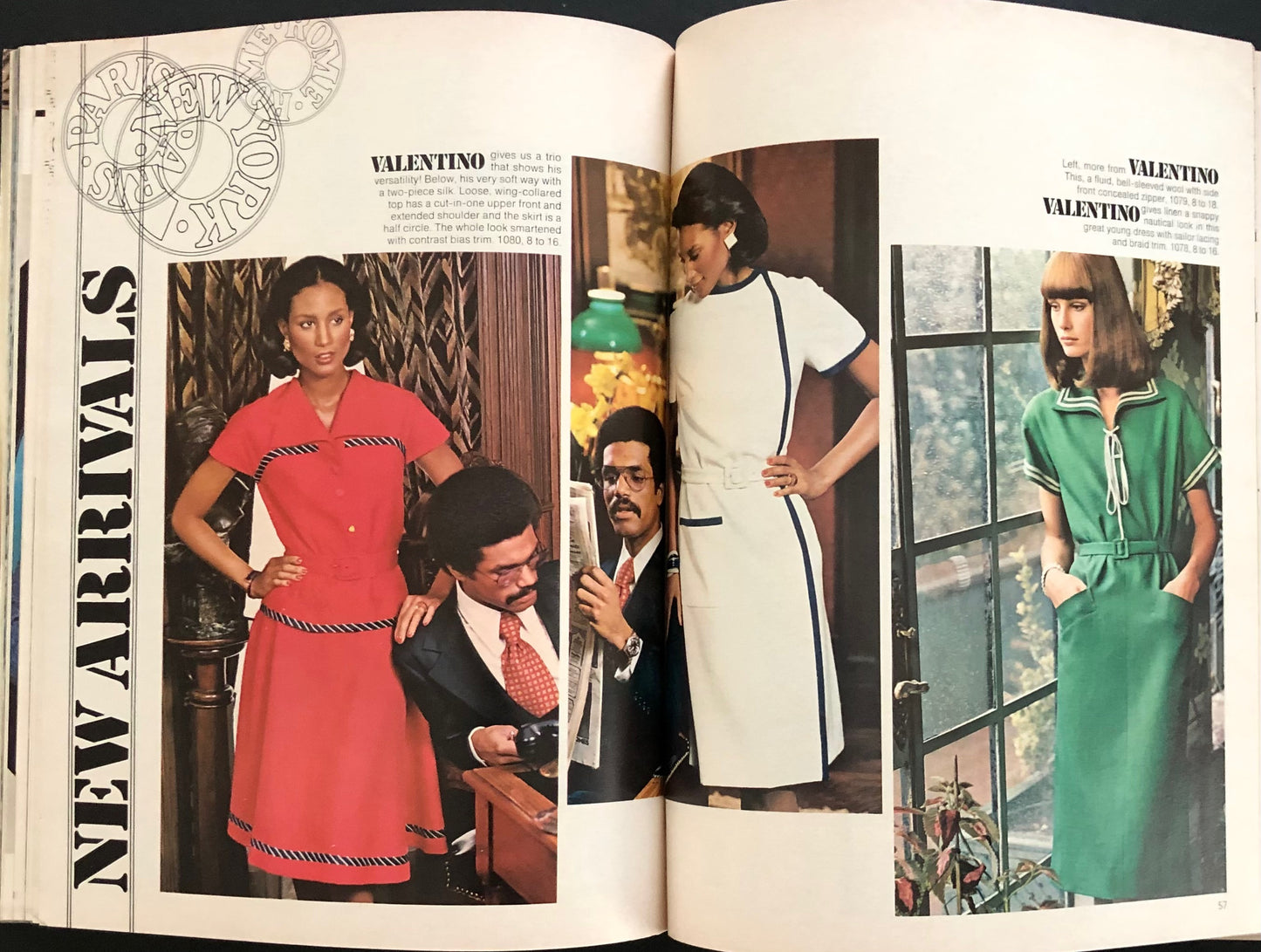 Vogue Pattern Book/Vogue Patterns Early Autumn 1974