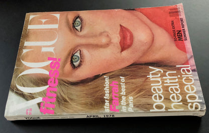 Vogue US April 1978 - Patti Hansen by Francesco Scavullo