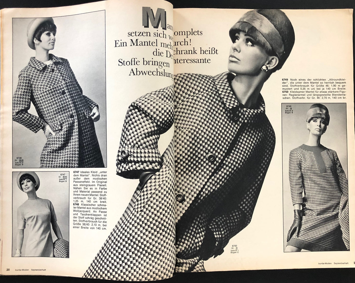 Burda Moden September 1967