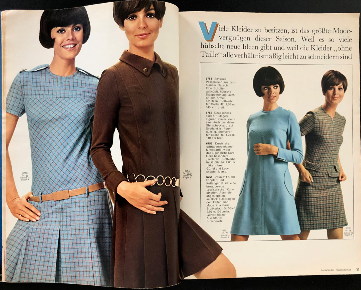 Burda Moden September 1967