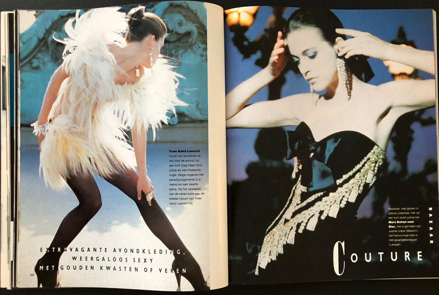 Harper's Bazaar januari/februari 1988 - Kirsten Allen