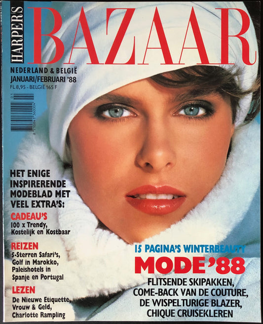 Harper's Bazaar januari/februari 1988 - Kirsten Allen