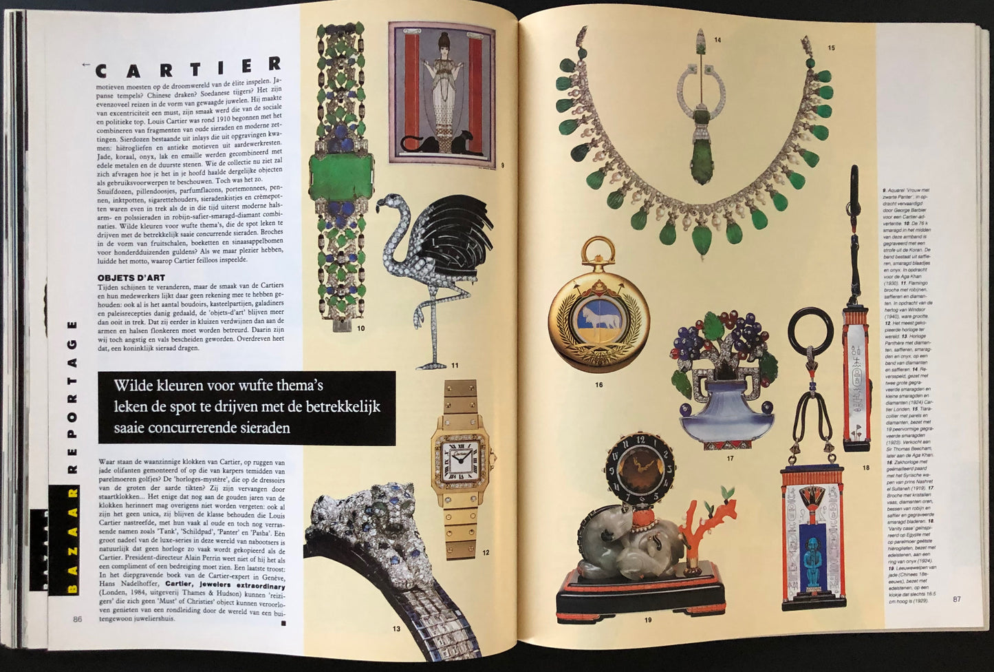 Harper's Bazaar januari/februari 1988 - Kirsten Allen