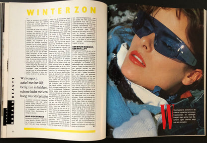 Harper's Bazaar januari/februari 1988 - Kirsten Allen