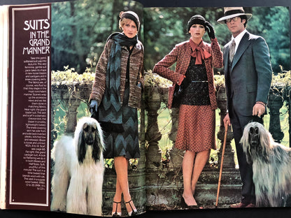 Vogue Pattern Book/Vogue Patterns September-October 1974