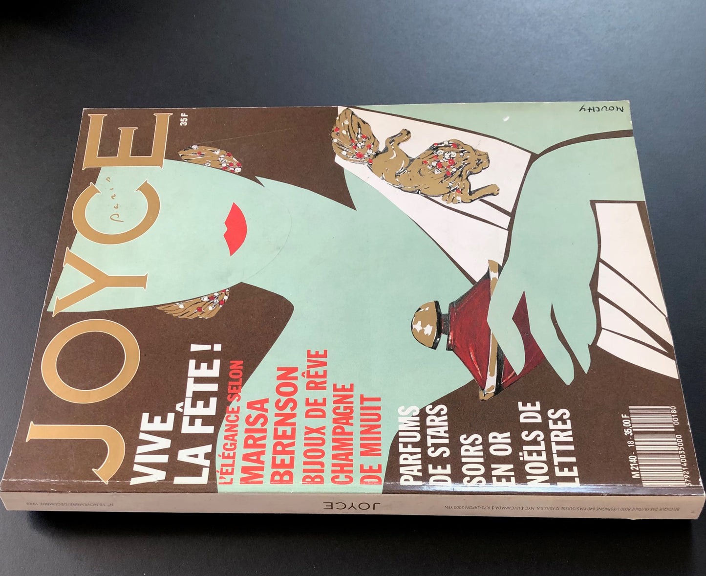 Joyce Paris November/December 1989