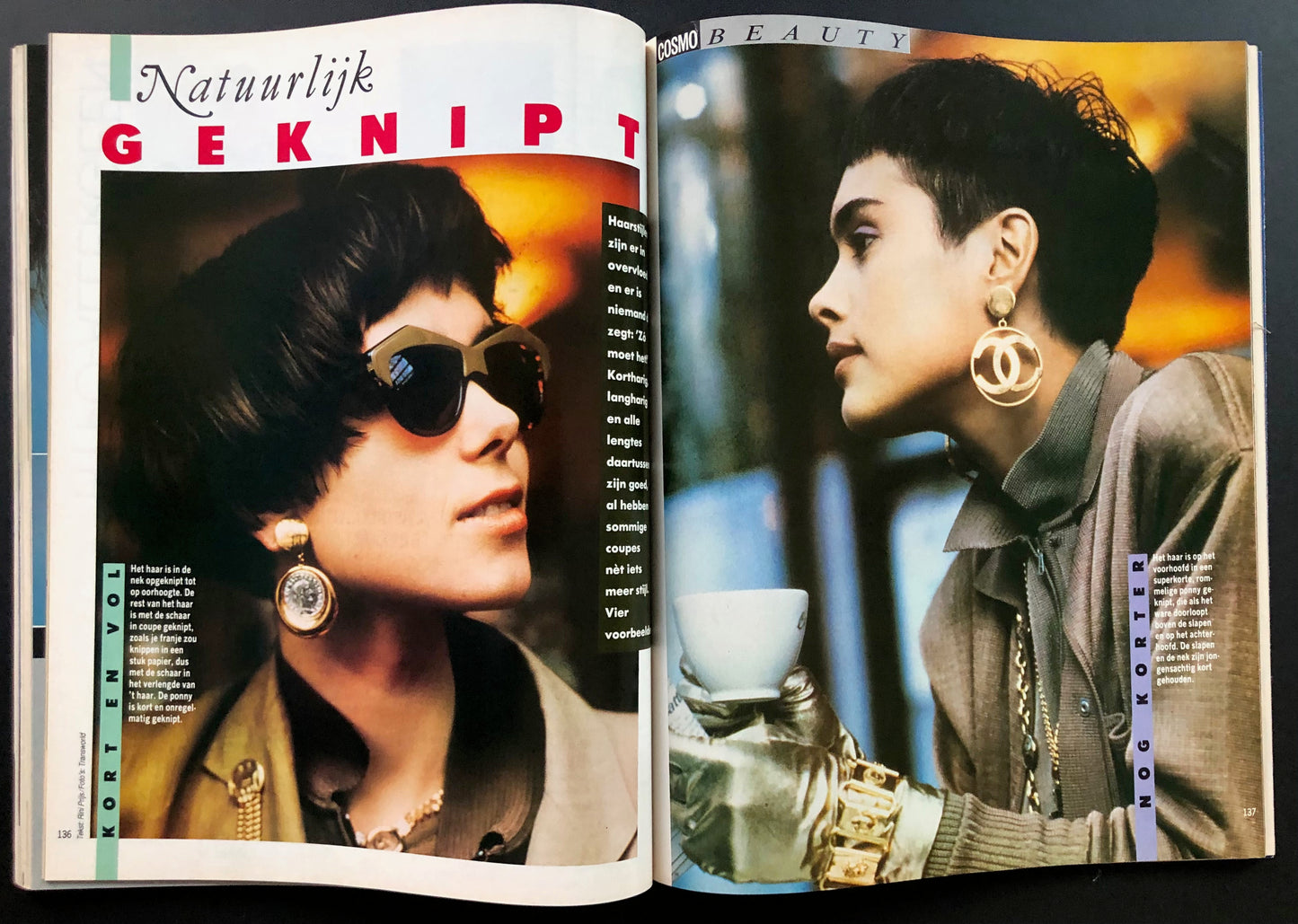 Cosmopolitan oktober 1986 - Louise Vyent