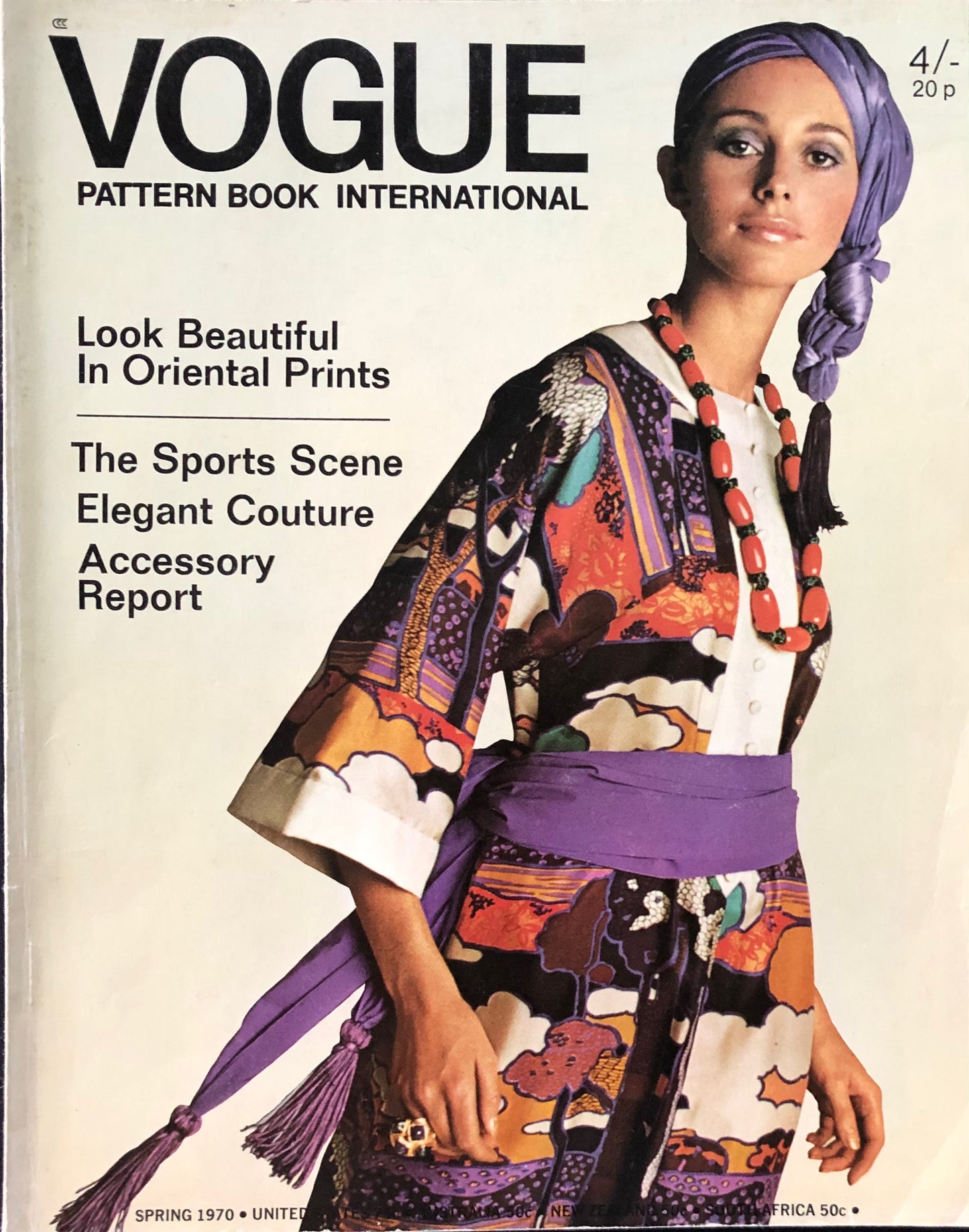Vogue Pattern Book/Vogue Patterns Spring 1970
