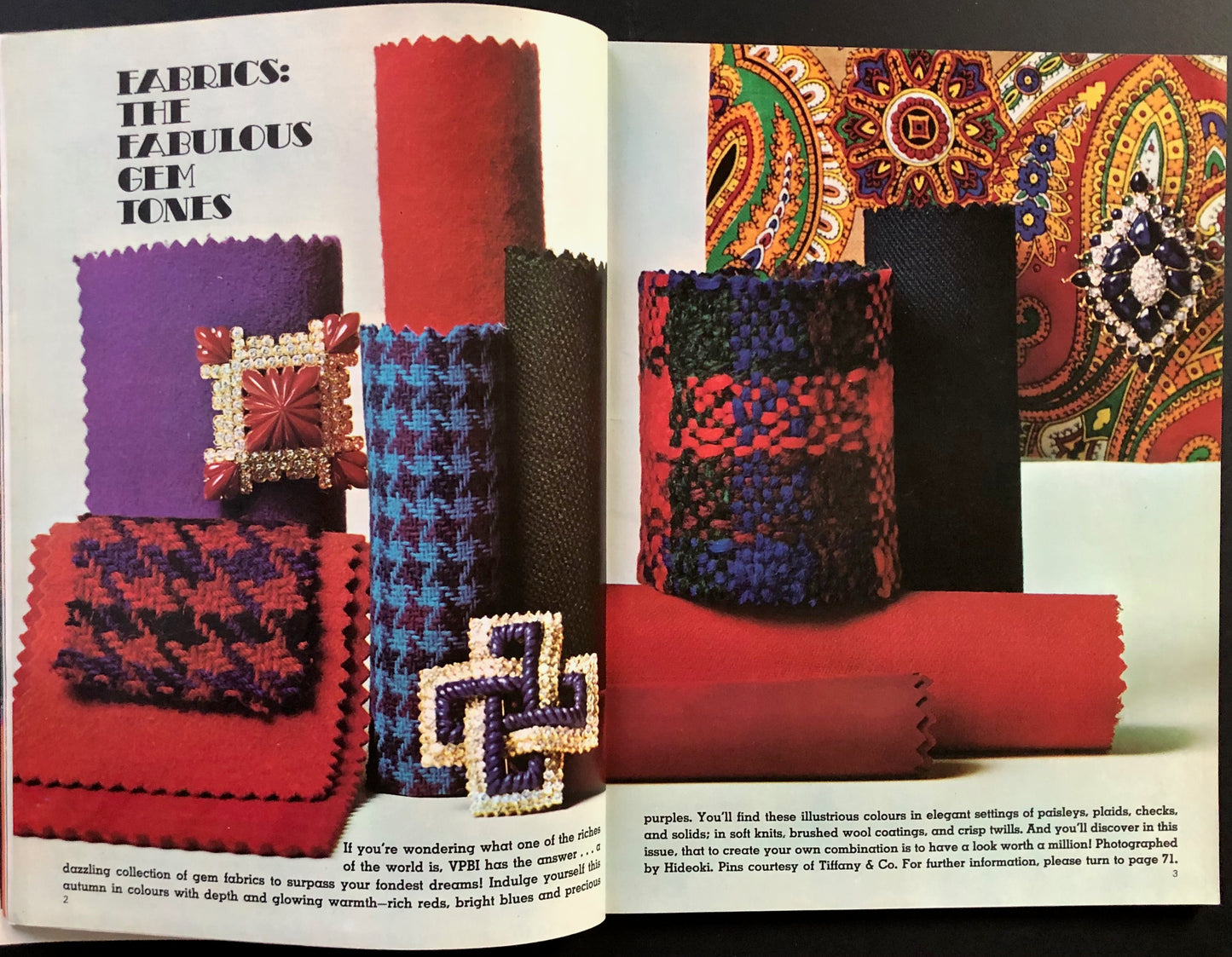 Vogue Pattern Book/Vogue Patterns Early Autumn 1969
