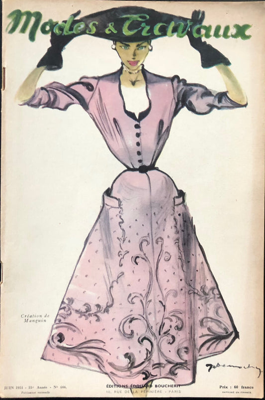 Modes et Travaux June 1951