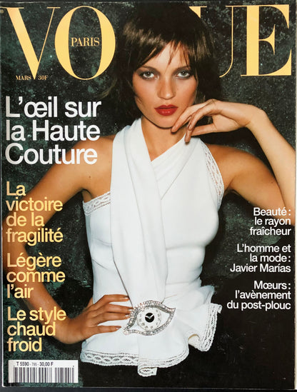 Vogue Paris March 1999 - Kate Moss - Mario Testino