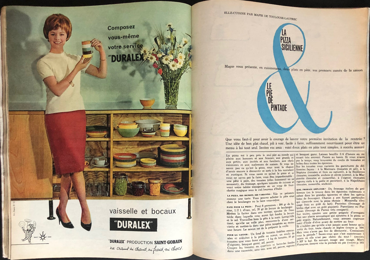 ELLE France 15 September 1961