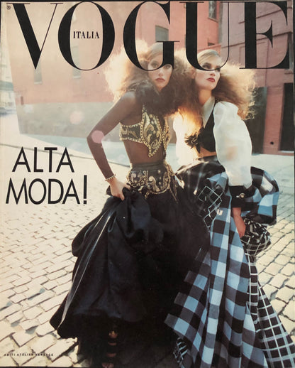 Vogue Italia September 1992 - Alta Moda supplement to Vogue Italia No. 505