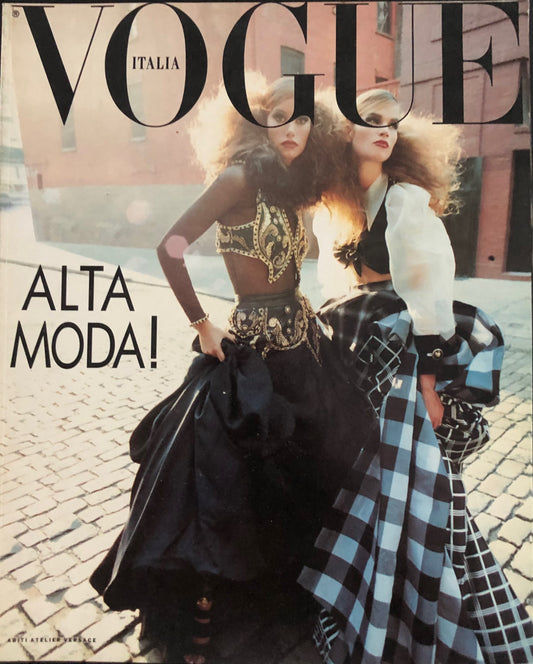 Vogue Italia September 1992 - Alta Moda supplement to Vogue Italia No. 505