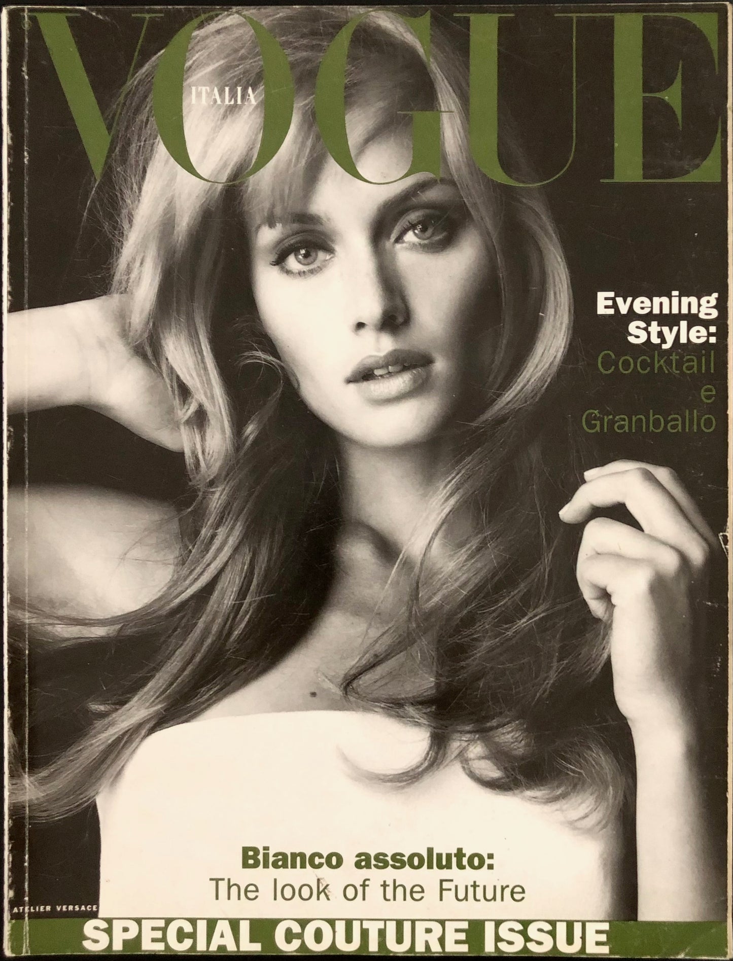 Vogue Italia September 1995 - Amber Valletta - Alta Moda supplement to Vogue Italia No. 541