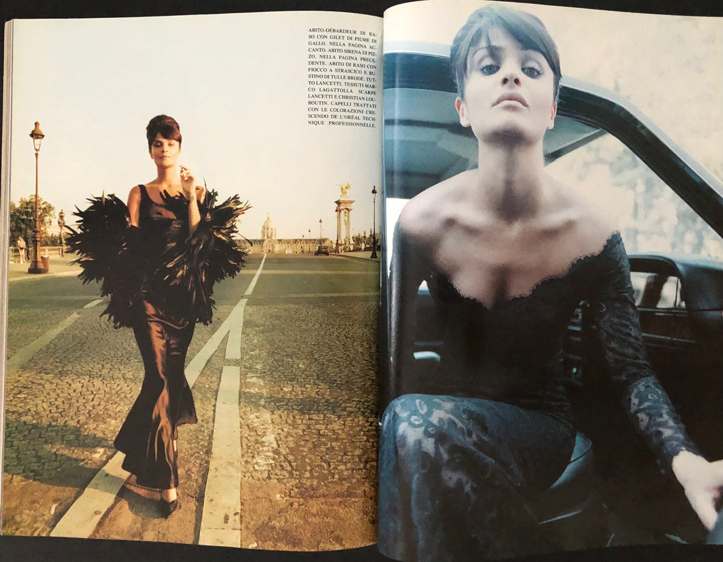 Vogue Italia September 1995 - Amber Valletta - Alta Moda supplement to Vogue Italia No. 541