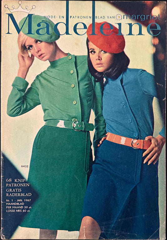 Madeleine januari 1967 - Twiggy - Colleen Corby