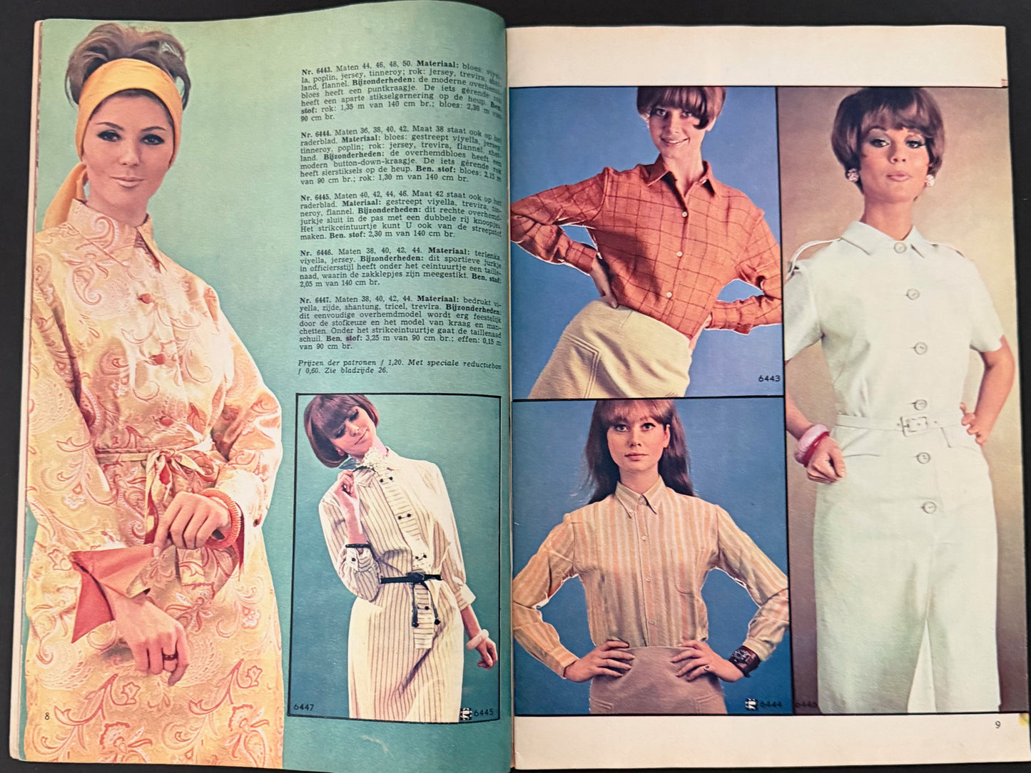 Madeleine januari 1967 - Twiggy - Colleen Corby