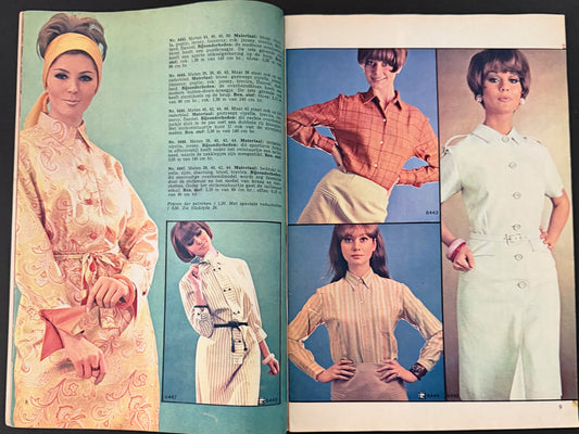 Madeleine januari 1967 - Twiggy - Colleen Corby